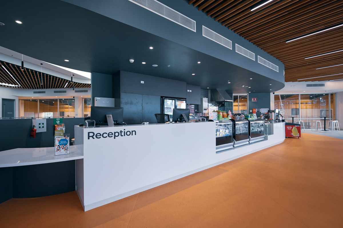 Diamond Valley Sports and Fitness Centre - Reception desk